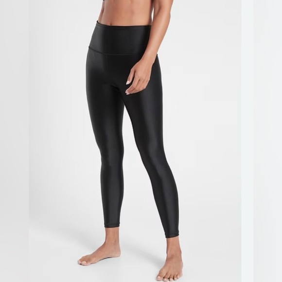 Athleta Pants - NWT | Athleta | Elation Shine Tight | Black | Size S